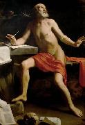 Guido Cagnacci Hl. Hieronymus Sweden oil painting artist